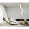 Z-Lite Farrell 5 Light Chandelier, 12in. W x 11in. H, Modern Gold 3043P6-5R-MGLD - alternate 4
